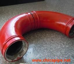 45°/90°/180°陶瓷耐磨彎頭生產廠家產品圖片與法蘭詳解